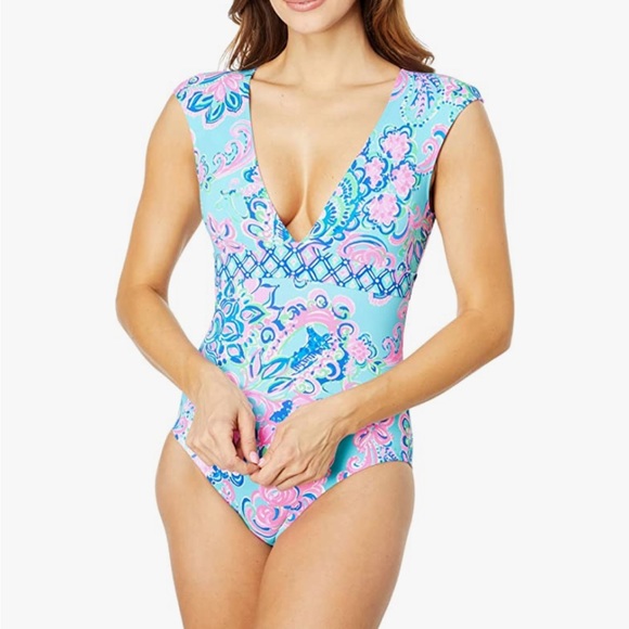 Lilly Pulitzer Other - Lilly Pulitzer Imogene swimsuit one piece Size XL 16 MSRP 158 nwt